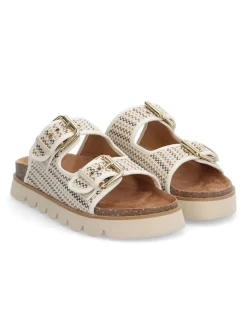 no name Mules Femme sandy slap w tréssée