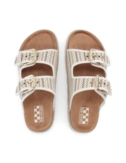 no name Mules Femme sandy slap w tréssée