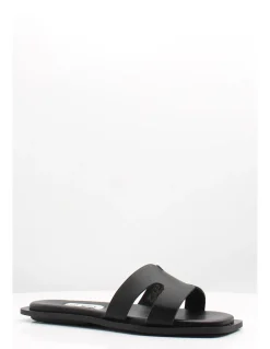 steve madden Mules Femme sofia slides Cuir Noir