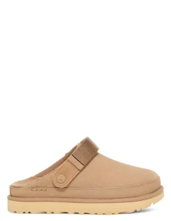 Clearance ugg Sabots femme Goldenstar Clog Sand Daim