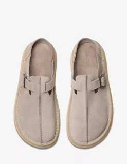Hot clarks Sabots Homme Solsbury Grey Suede