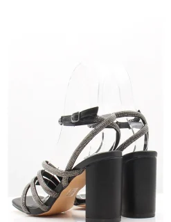 Outlet kharisma Sandales à Talon 9522 strass black
