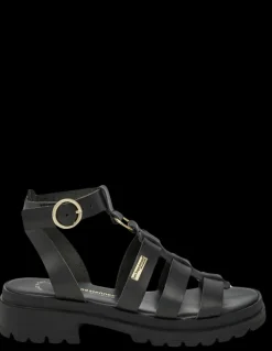 Discount Les tropeziennes par M.Belarbi Sandales à talons Femme Tobo Cuir Noir