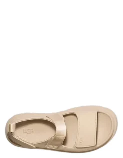 Hot ugg Sandales Compensées Femme Goldenglow Beige