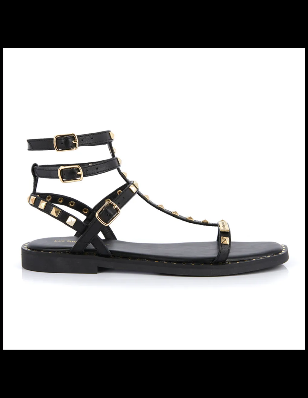Outlet Les tropeziennes par M.Belarbi Sandales enfant coralie cuir noir