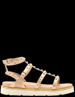 kharisma Sandales Femme 9313 Laminato Opaco Rosa Oro