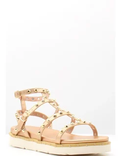 kharisma Sandales Femme 9313 Laminato Opaco Rosa Oro