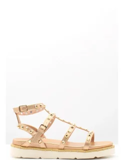 kharisma Sandales Femme 9313 Laminato Opaco Rosa Oro