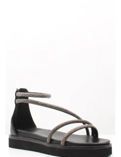 Best kharisma Sandales Femme 9306 Strass Black