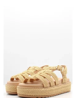 Hot steve madden Sandales Femme Beeline Nat Rafia