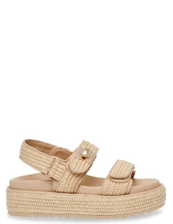 Hot steve madden Sandales Femme Bigmona Nat Raffia