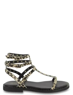 Les tropeziennes par M.Belarbi Sandales Femme Coralie leopard