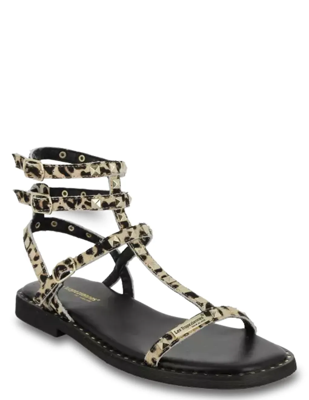 Les tropeziennes par M.Belarbi Sandales Femme Coralie leopard