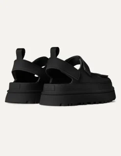 Outlet ugg Sandales femme Goldenglow Noir