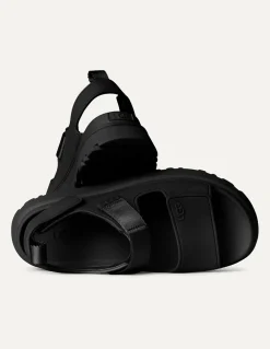 Outlet ugg Sandales femme Goldenglow Noir