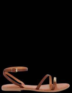 Online Les tropeziennes par M.Belarbi Sandales Femme Hanak Cuir Tan