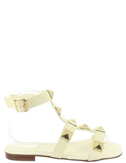 New hylton sandales femme sunrise ivory cuir blanc