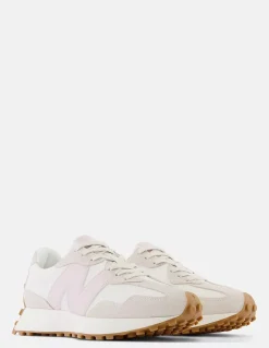 Outlet new balance Sneakers 327 femme en cuir blanc