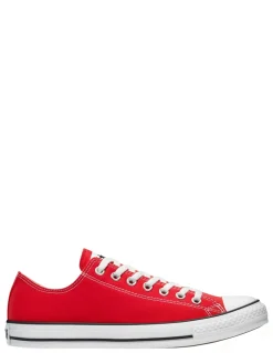 Hot converse sneakers basses mixte all star ox rouge
