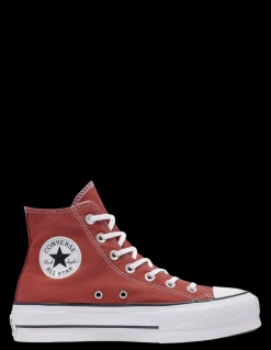 Online converse Sneakers compensées ctas lift hi ritual red
