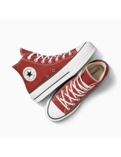 Online converse Sneakers compensées ctas lift hi ritual red