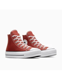 Online converse Sneakers compensées ctas lift hi ritual red