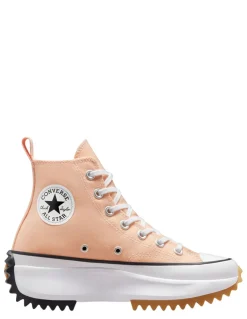 Hot converse Sneakers compensées Femme run star hike hi Rose-Saumon