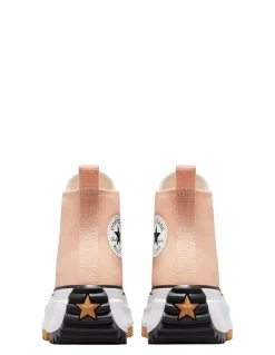 Hot converse Sneakers compensées Femme run star hike hi Rose-Saumon