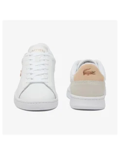 Best lacoste Sneakers De Ville Femme Carnaby set 224 Blanche/Rose