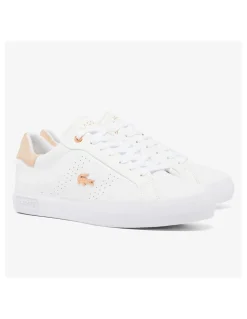 Sale lacoste Sneakers De ville Powercourt 2.0 Blanc/ Beige