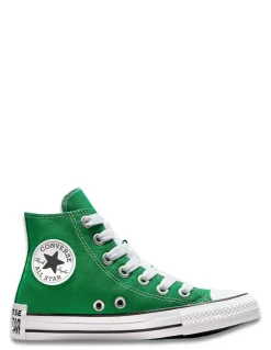 converse Sneakers Femme chuck classic hi vert