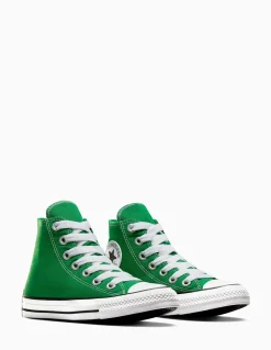 converse Sneakers Femme chuck classic hi vert