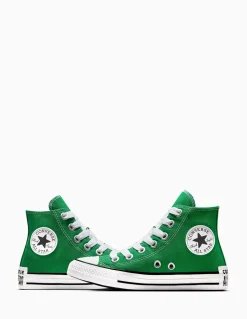 converse Sneakers Femme chuck classic hi vert