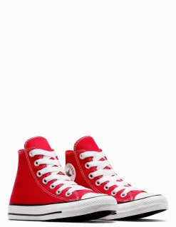 Discount converse Sneakers Femme chuck classic hi rouge