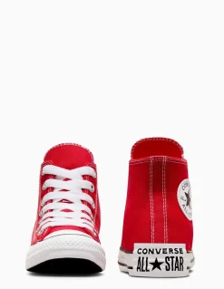 Discount converse Sneakers Femme chuck classic hi rouge