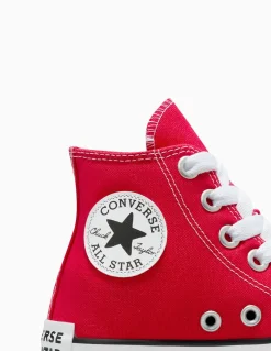 Discount converse Sneakers Femme chuck classic hi rouge