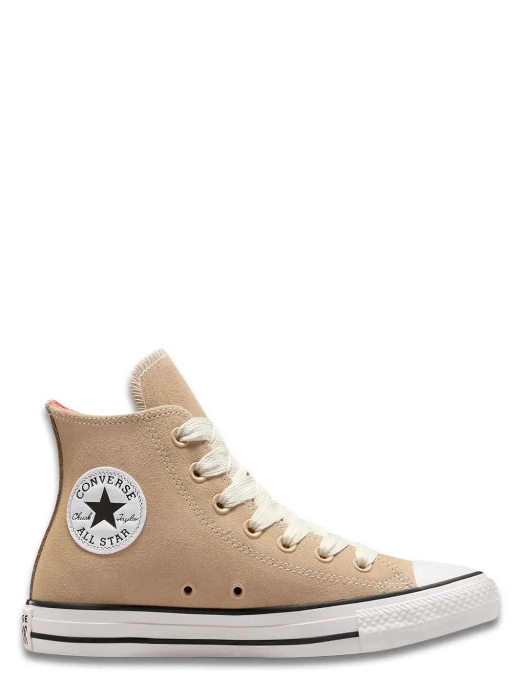 Hot converse Sneakers Femme chuck classic hi beige