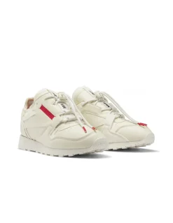 reebok sneakers femme classic vegan cuir beige