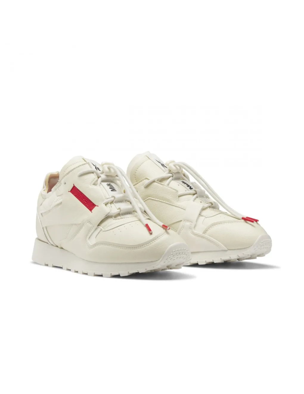 reebok sneakers femme classic vegan cuir beige