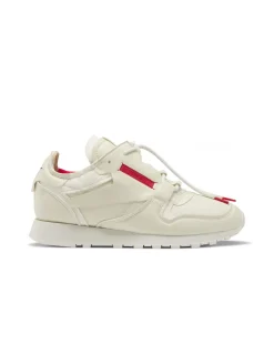 reebok sneakers femme classic vegan cuir beige