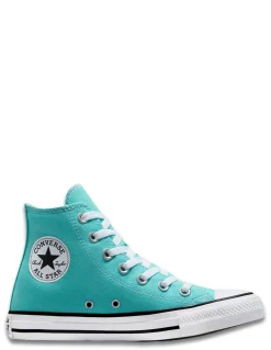New converse Sneakers Femme Ctas Hi Double Cyan