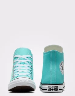 New converse Sneakers Femme Ctas Hi Double Cyan