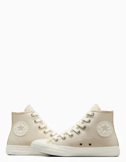 New converse Sneakers femme ctas hi natural ivory/light gold/egret