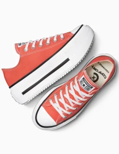 Online converse Sneakers Femme Ctas Lift Double Stack Ox Vermillion Red