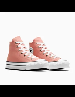 New converse Sneakers Femme ctas lift hi Rose