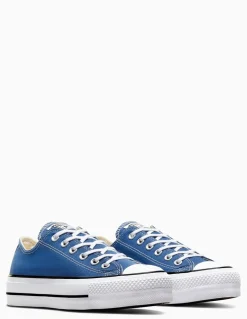 converse Sneakers Femme ctas lift ox bleu
