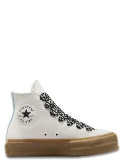 Sale converse Sneakers Femme Ctas Lift Hi Blanc