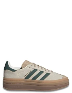 Best adidas Sneakers femme Gazelle Bold daim beige/vert
