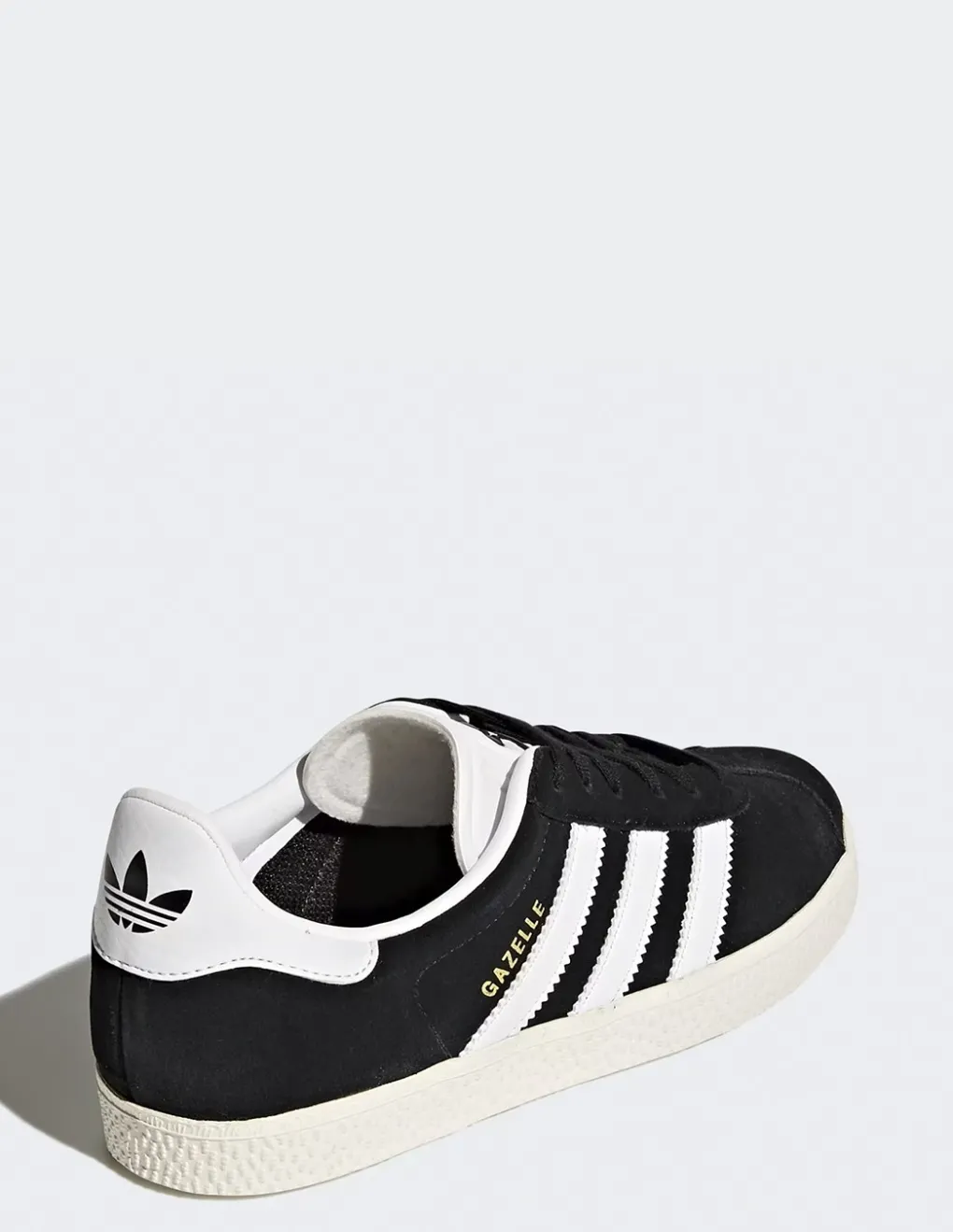 New adidas Sneakers Femme gazelle j Noir/Blanc