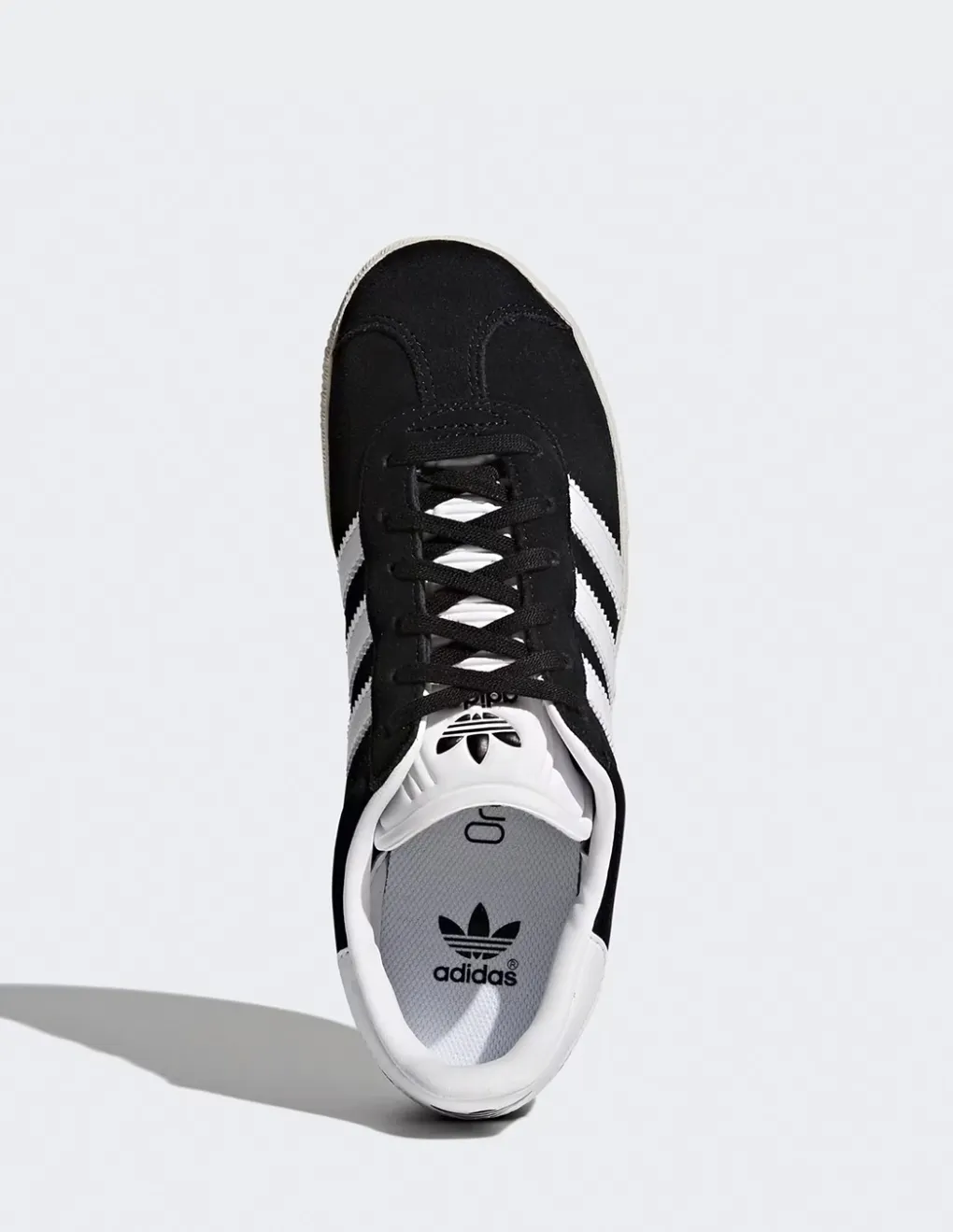 New adidas Sneakers Femme gazelle j Noir/Blanc